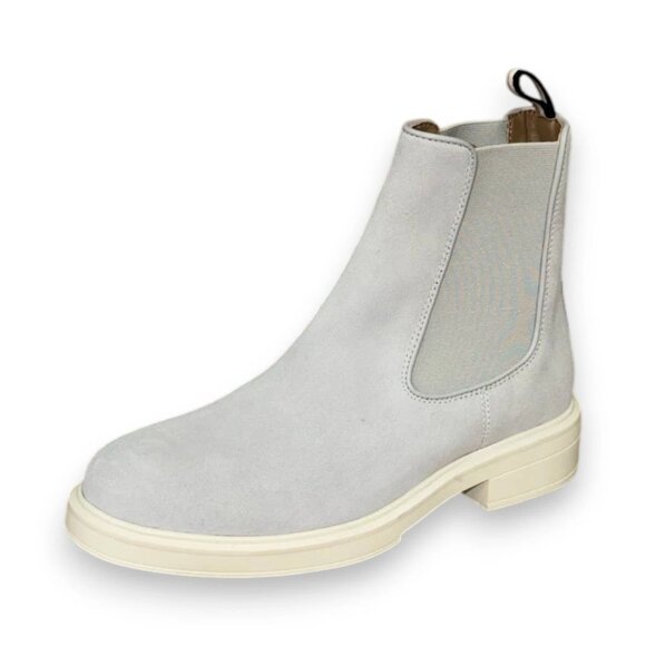 BOSS Vanity ChBootie SD Women's Gray Suede Chelsea Boots US 7 (EU 37) MSRP $199 - Picture 1 of 4